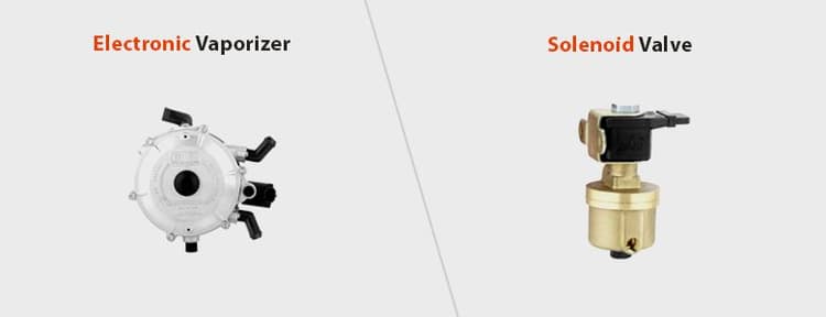 LPG Vaporizer and Solenoid Valves